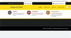 Desktop Screenshot of chequedetable.com